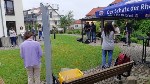 Konzert am Alten- und Pflegeheim St. Elisabeth in Hosenfeld