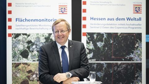 Hessische Landesregierung verabschiedet erste Raumfahrtstrategie des Landes bei EUMETSAT