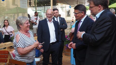 Ministerpräsident Boris Rhein bei der 200-Jahr-Feier in Fulda