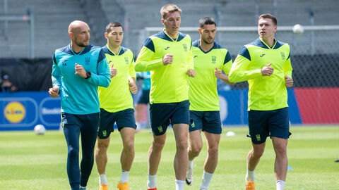 Öffentliches Training der Ukraine vor der UEFA EURO 2024